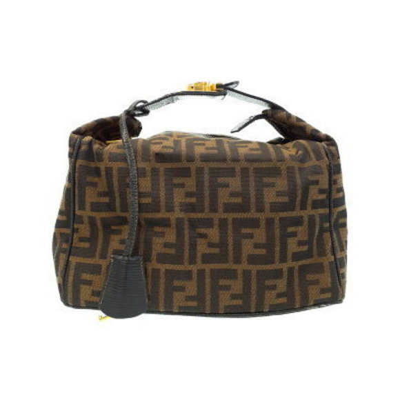 FENDI Zucca Vanity Bag Handbag - Picture 1 of 8